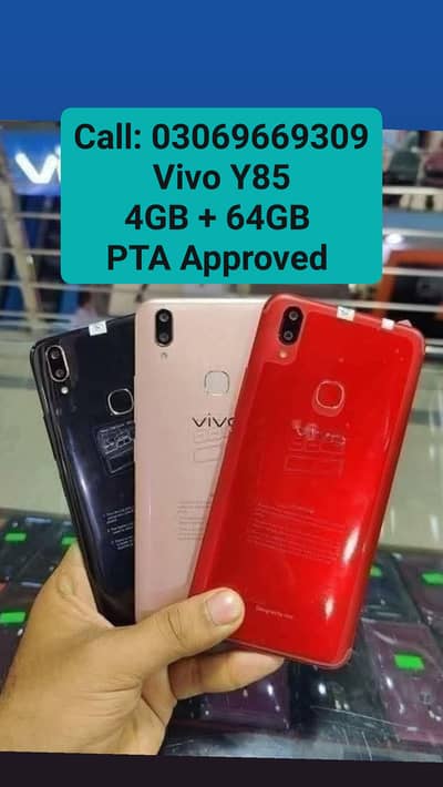 Vivo Y85 Price Only 13500/- PTA Approved 4GB + 64GB With Warranty