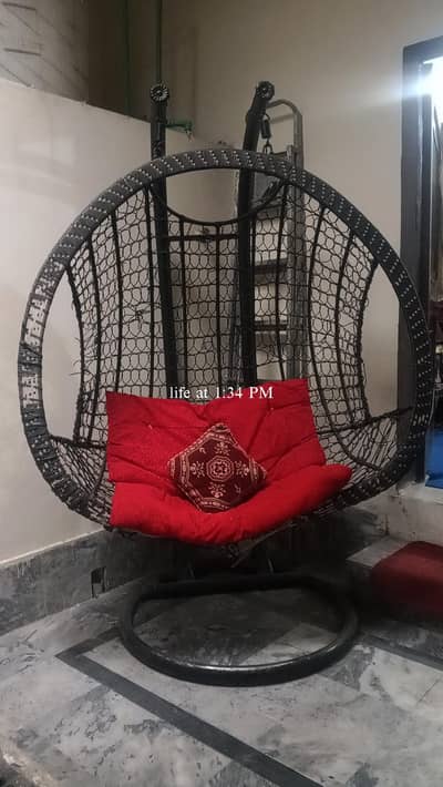 Hanging Egg Swing Chair with stand
