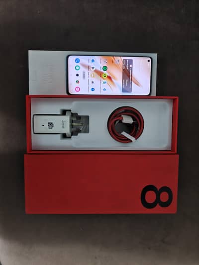 OnePlus 8 Official PTA 10/10 Original Box Accessories