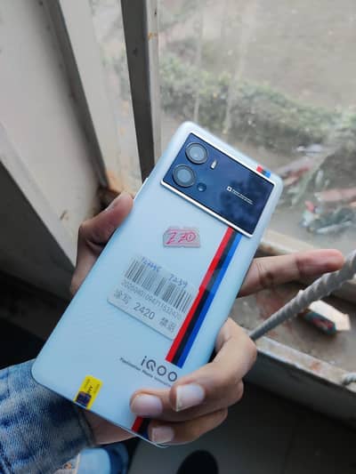 iqoo 9 pro 12/256 bmw edition 120 fps low pta Tex 6200 only