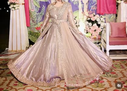 Tissue fabric lehnga choli wore only once