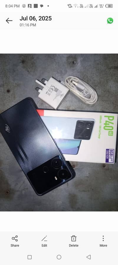 itel p40  8.128