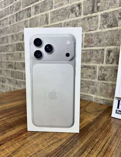 iphone 17 pro max just box open 0 cycle count factory unlock