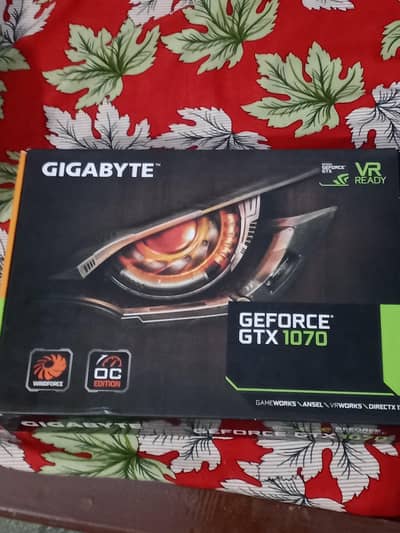NVIDIA GeForce Gigabyte OC GTX 1070