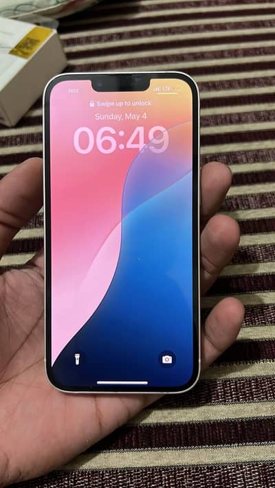 Iphone 13 PTA Approved  | 128 GB | 89% Battery Health