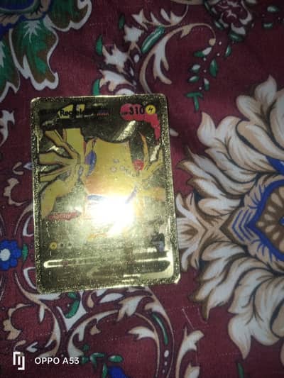Pokemon gold card for sale