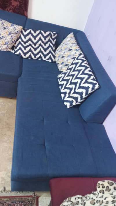 Sofa L shape 6 seater