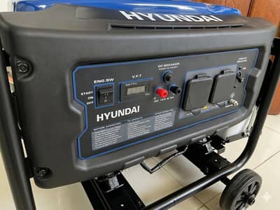 Hyundai 2.8kVA Dual Fuel Generator (Gas & Petrol) – Like New!