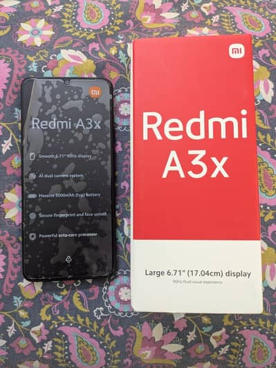 Redmi A3x with box