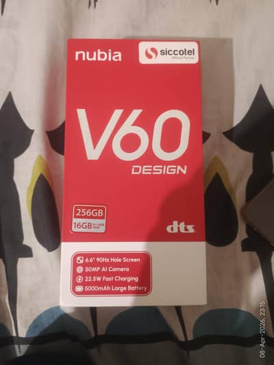 Nubia V60 design