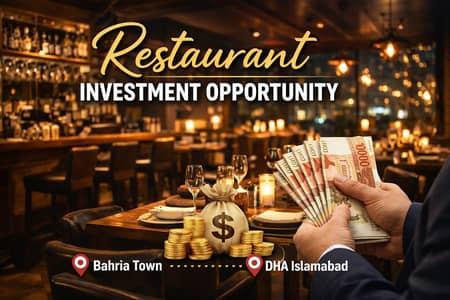 Restaurant investment oppurtunity