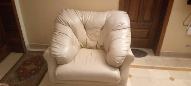 7 seater Leather sofa