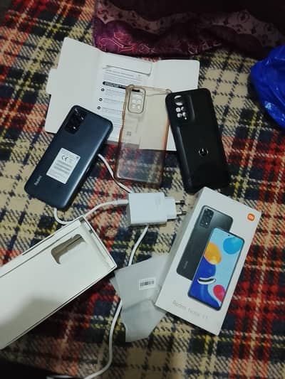 redmi note 11 6+6 GB 128 GB complete box