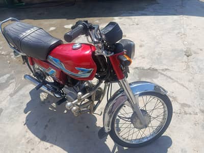 Honda CD 70 Red 2013-cal 334-346-5533 condition7/10