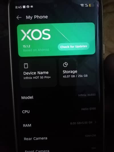Infinix hot 50 pro plus