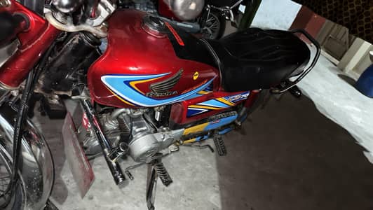 Honda 70cc 2019 lush condition bike