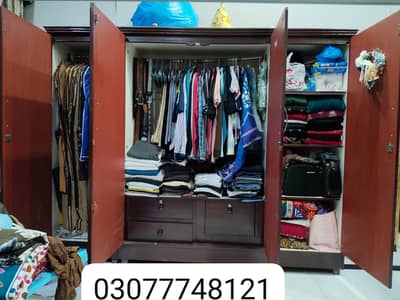 4 door wardrobe for sale best condition