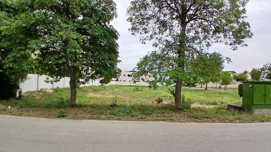 2 kanal corner Possession Plot Block E direct approachs excellent location DHA Phase 6