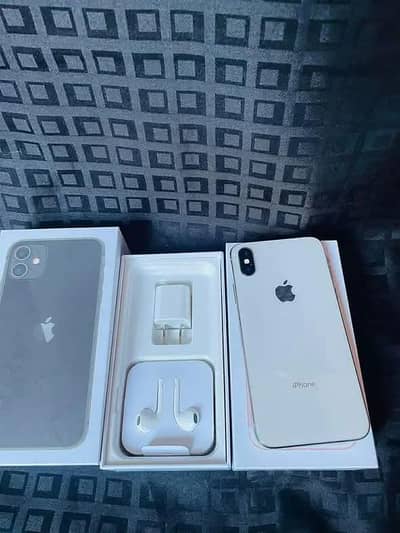 iPhone X pta approved with box 256,GB My WhatsApp 03344591204