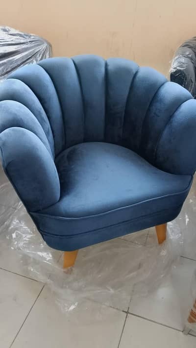 7 SEATER SOFA SET IN NAVY BLUE COLOR 