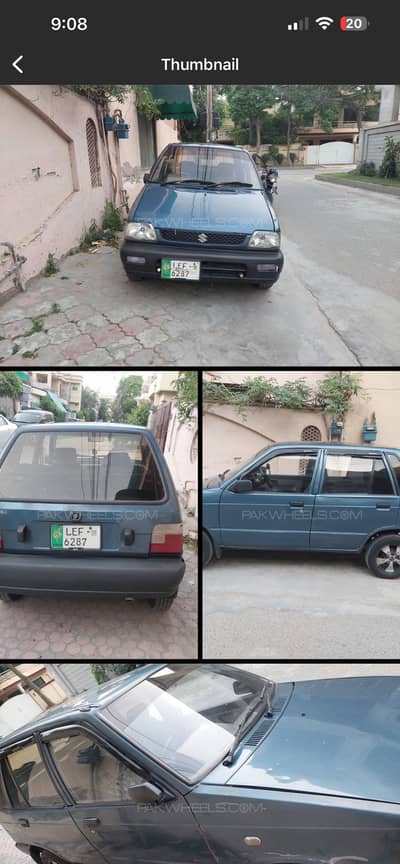 Suzuki mehran 2008 urgent sale