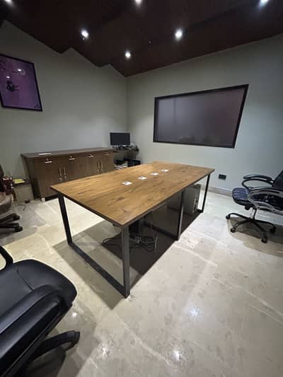 Office Conference Table | Cabinet for sale MDF and steel structure