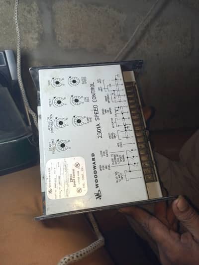 generator speed controlar