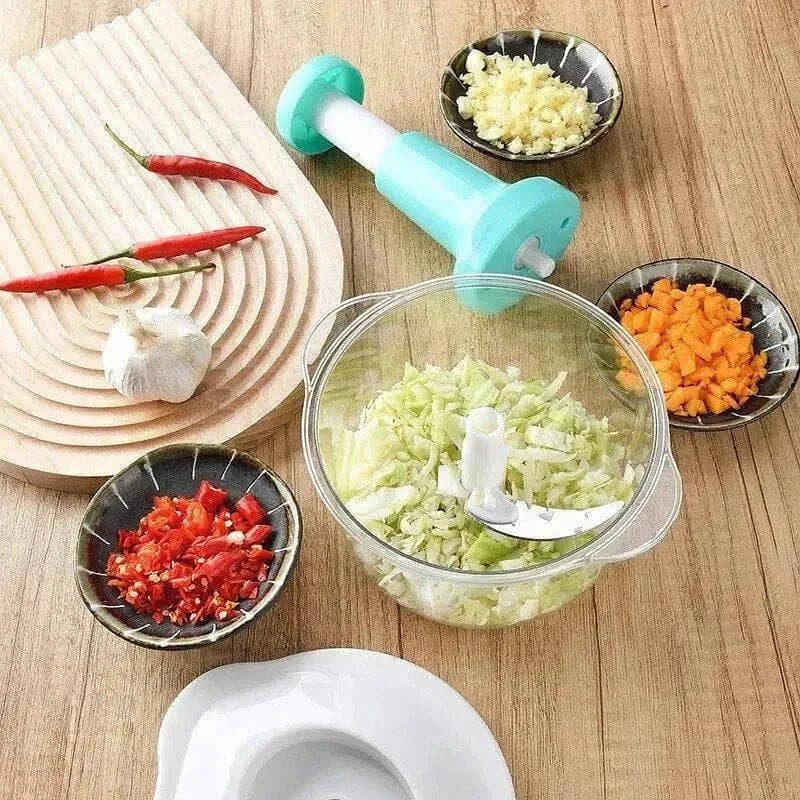 push vegetable cutter multi use kitchen 3
