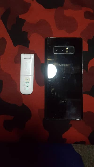 Samsung note 8 + ptcl net evo [Exchange possible]