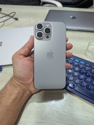 Iphone 15 pro max LLA model both sim PTA approved