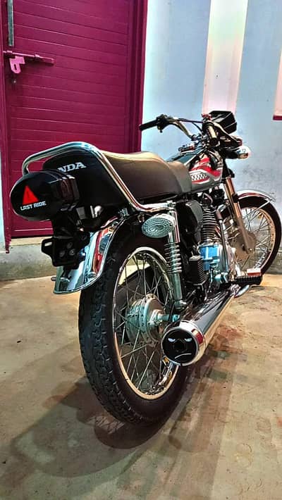 Honda cg125 2024 Black