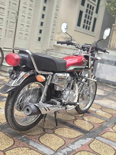 Honda CG125 self-start