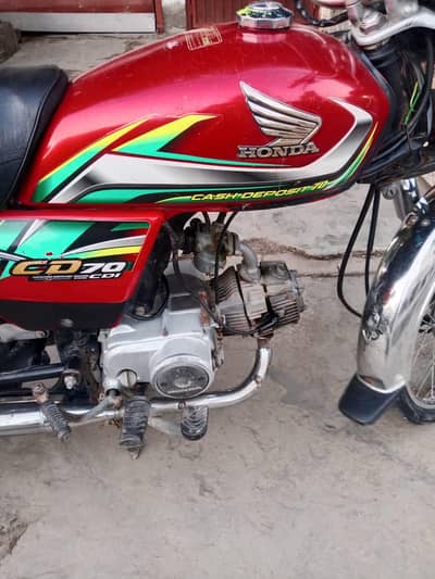 Honda 70 2022 105000 All Punjab Number