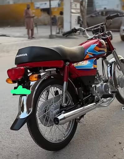 Honda CD 70 only 1500km driven