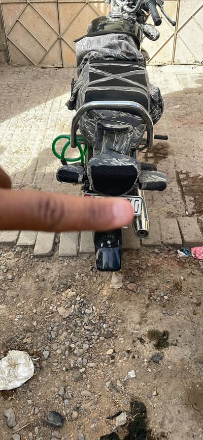 Honda 70cc black colour