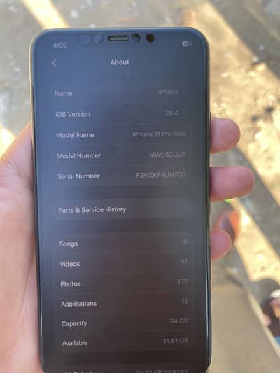 11 pro max urgent sale (0301 5194564)