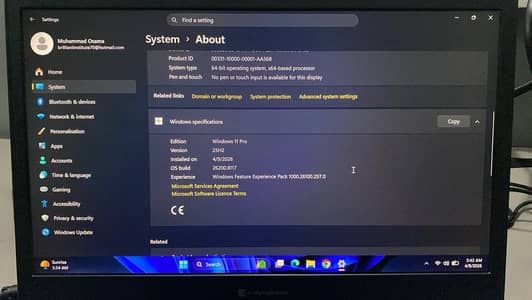 10 Generation Core i7, Dynabook with latest updates