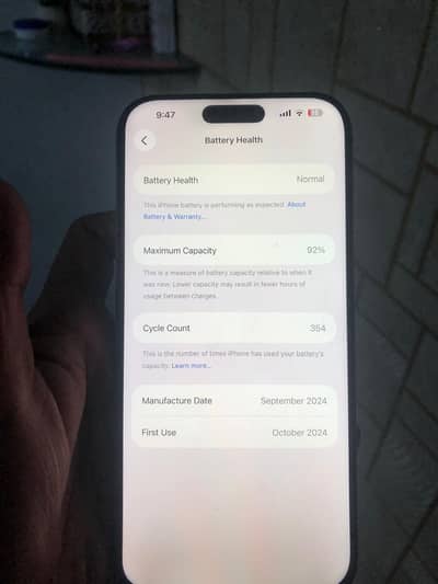 iPhone 16 pro max 256gb pra LCD changing