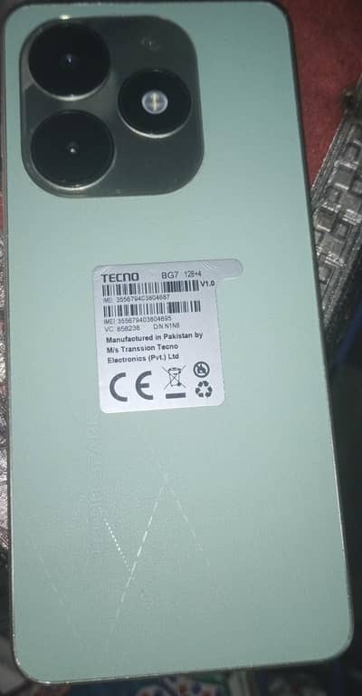 tecno spark 20 c just like new