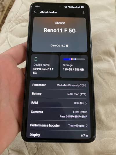 Oppo reno 11 F