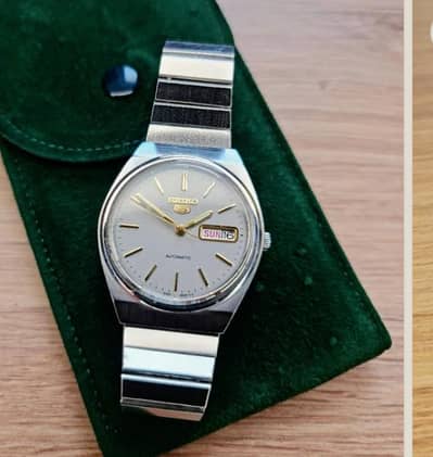Seiko automatic 5 watch 6309-8880 1983 version