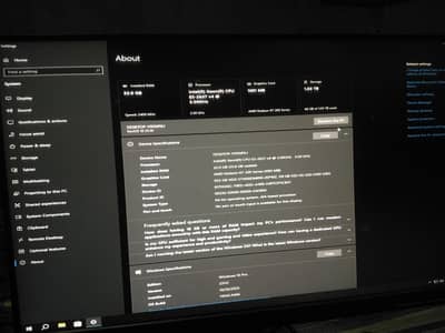 gaming PC full setup