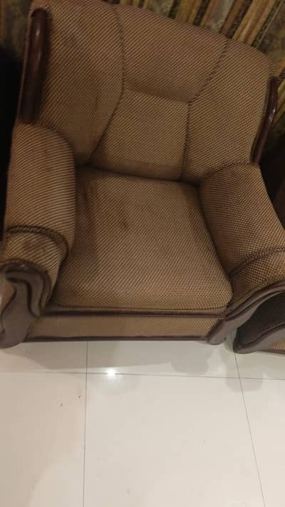 Sheesham wood sofa set