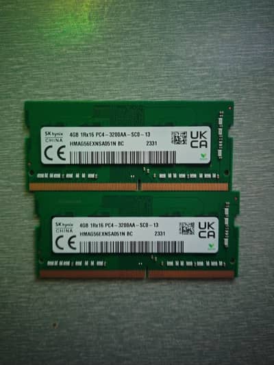Sk Hynix DD4 4GB 3200MHz RAM 1Rx16 PC4 - 3200AA