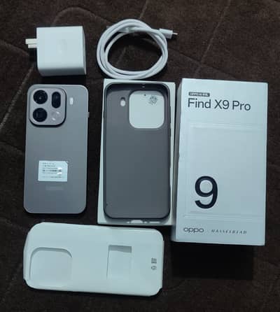 OPPO Find X9 Pro 16GB Ram/ 1 TB memory, official PTA approved