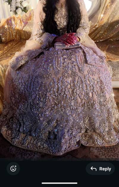 Bridal maxi in new condition