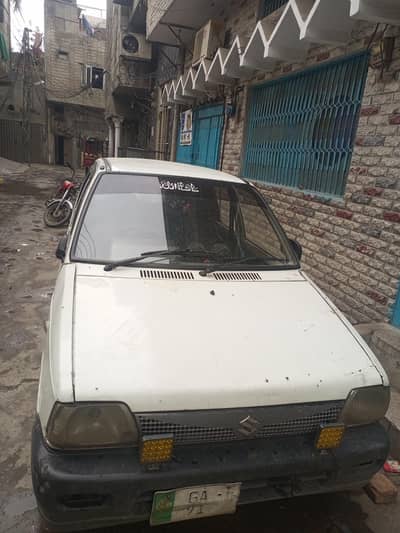 suzuki mehran total genion  minor touching