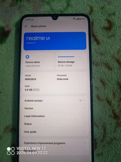 REALME NOTE 50