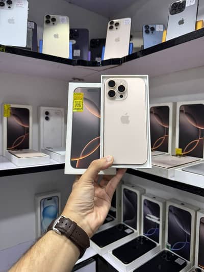 16 Pro Max 256gb Approved Brand-New condition