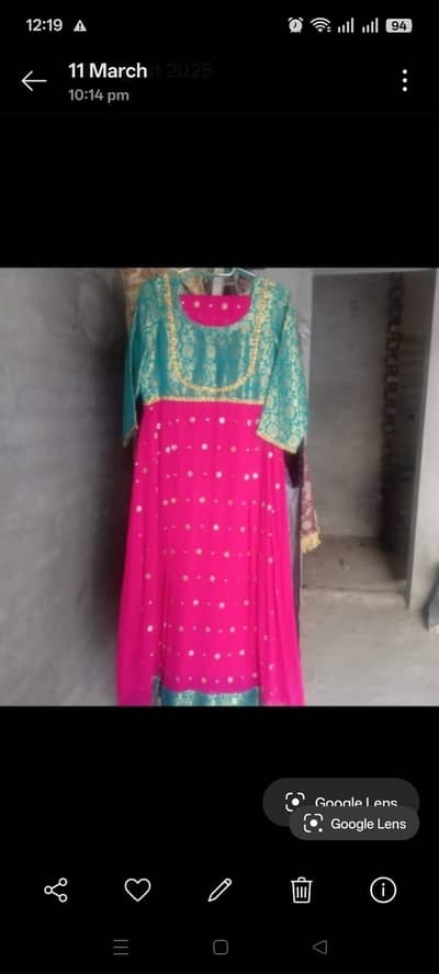 pink frock